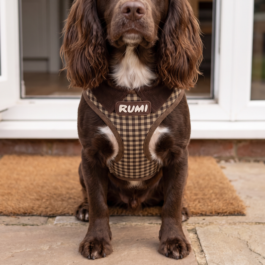 Hazelnut Gingham | The Everyday Harness