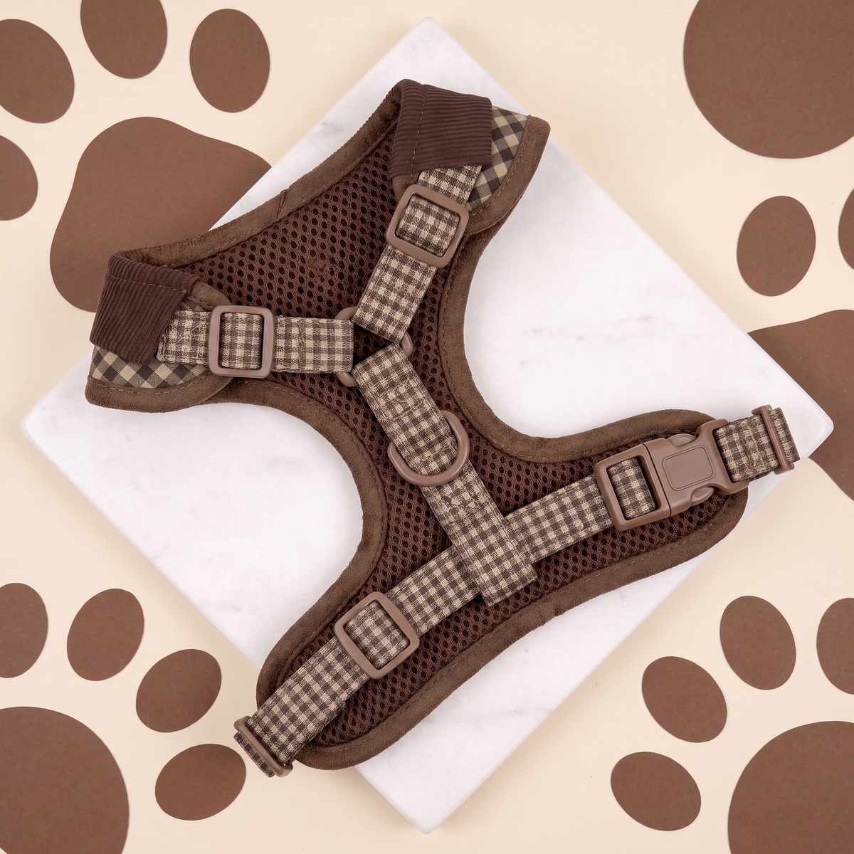 Hazelnut Gingham | The Everyday Harness